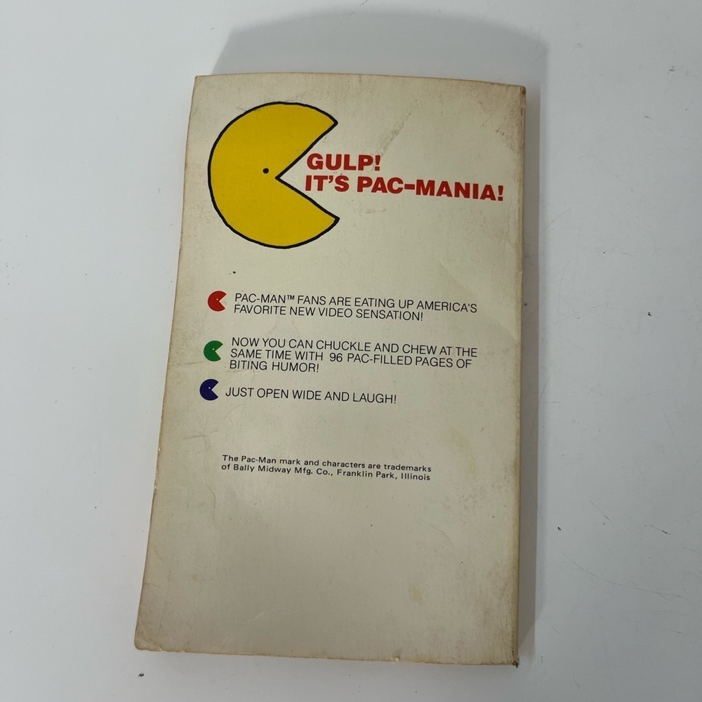 PAC-Mania - Vintage Soft Cover Book, The Official Pac-Man Joke Book 1982 - Picture 3 of 8